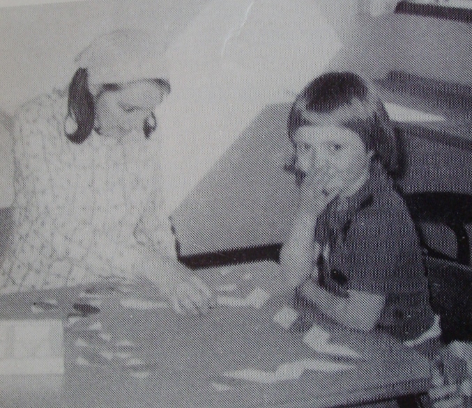 Jyderup Realskoles børnehaveklasse 1975